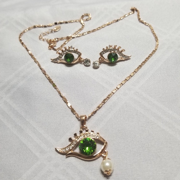 Eye of Horus jewelry set - Picture 2 of 5